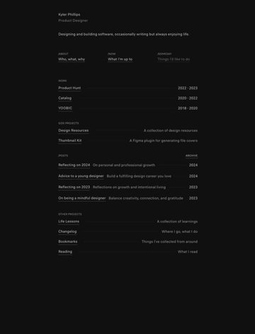 Screenshot of Kyler Phillips