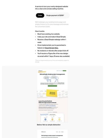 Screenshot of tini.bio