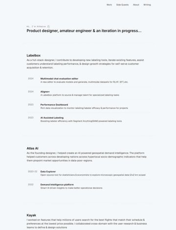 Screenshot of Atharva Patil