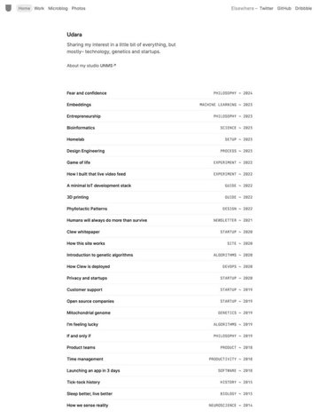 Screenshot of Udara Jay