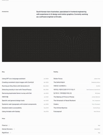 Screenshot of Jason Jun