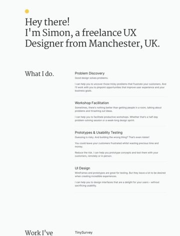 Screenshot of Simon Austerberry