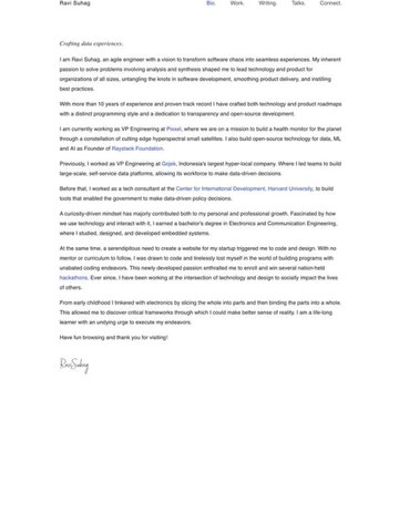 Screenshot of Ravi Suhag