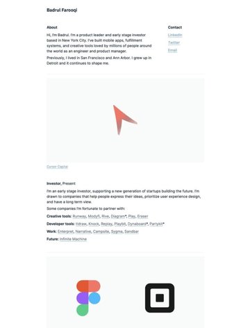 Screenshot of Badrul Farooqi