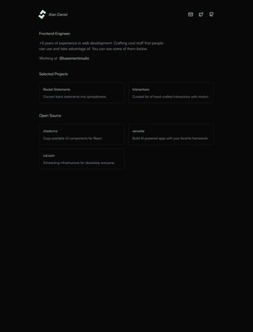 Screenshot of stylessh dev