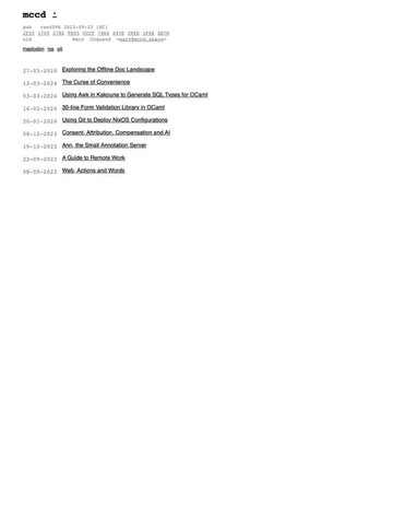 Screenshot of Marc Coquand