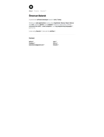 Screenshot of Ömercan Balandı