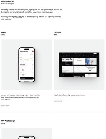 Screenshot of Anton Stallbörger