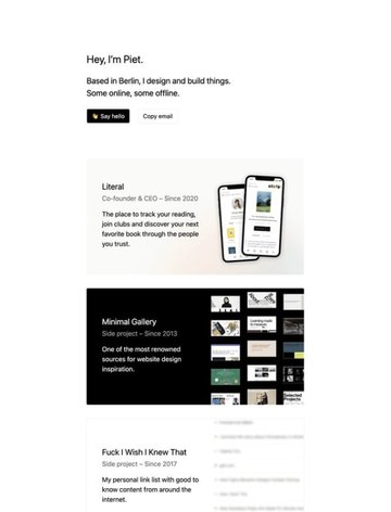 Screenshot of Piet Terheyden