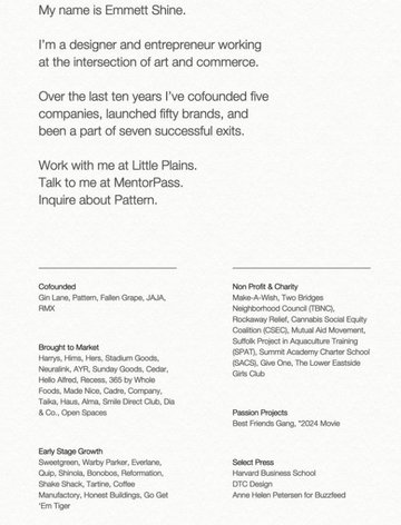 Screenshot of Emmit Shine