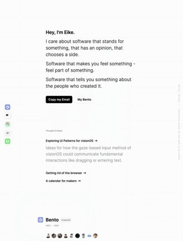 Screenshot of Eike Drescher