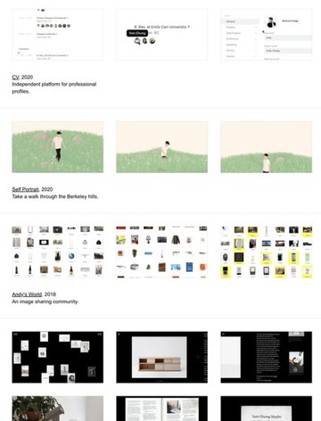 Screenshot of Andy Chung