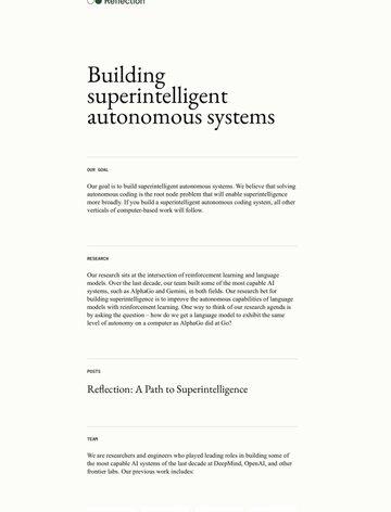 Screenshot of Reflection