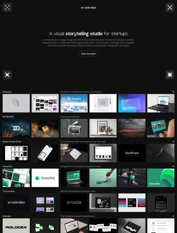 Screenshot of Arcade Labs