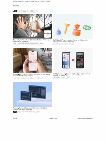 Screenshot of Henning Birgersson