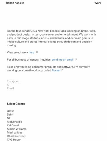 Screenshot of Rohan‎‎‎ Kadakia