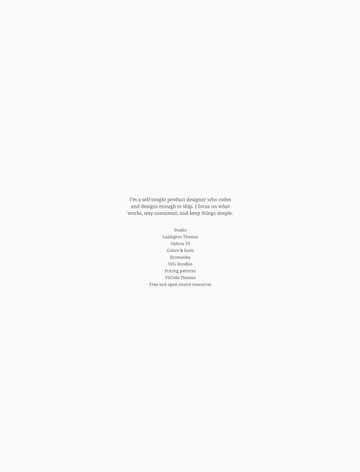 Screenshot of Michael Andreuzza