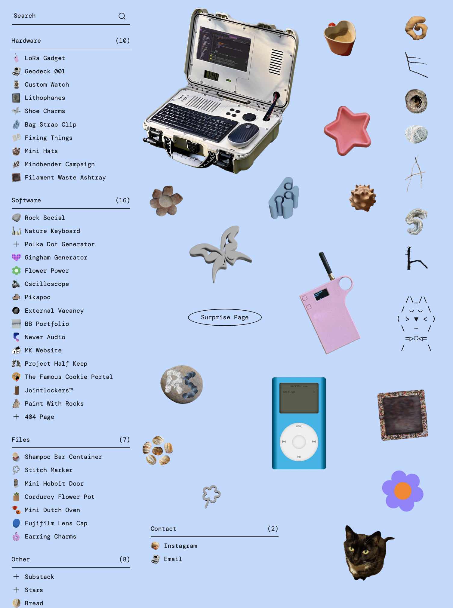 Screenshot of Geokash